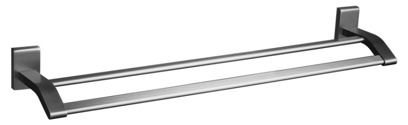 Abagno Double Towel Bar AR-6430D-BN [Black Nickel]