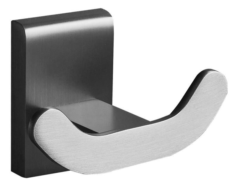 Abagno Double Robe Hook AR-6482-BN [Black Nickel]