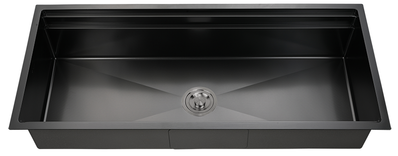 Abagno Single Bowl 2-Tier Kitchen Sink MT-10848-GM