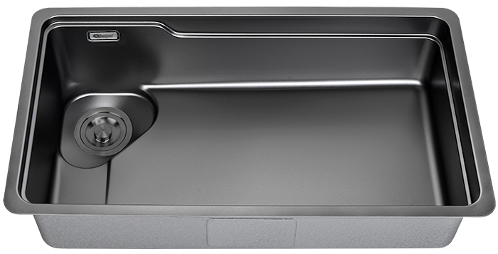 Abagno Under-Mount Single Bowl Kitchen Sink NP-8045-GM