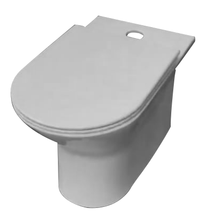 Abagno Pedestal Water Closet ROSA (Top Inlet)