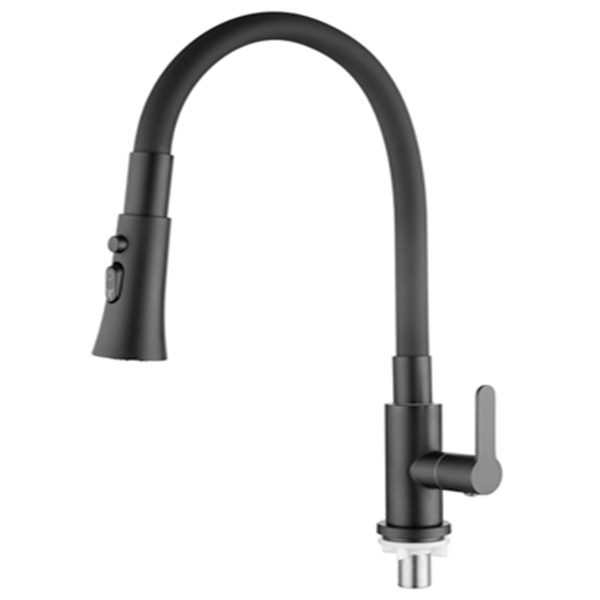 Abagno Kitchen Sink Tap SHT-158-FJP-MB [Matt Black]     
