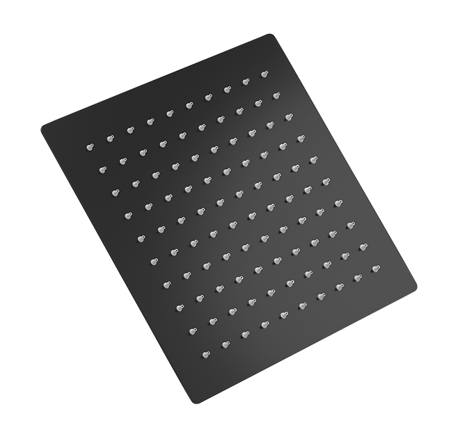 Abagno Square Ultrathin Rain Shower SQ-2510-MB [Matt Black]