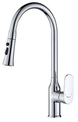 Abagno Sink Mixer With Pull-Out & Double Spray SRM-182P-CR