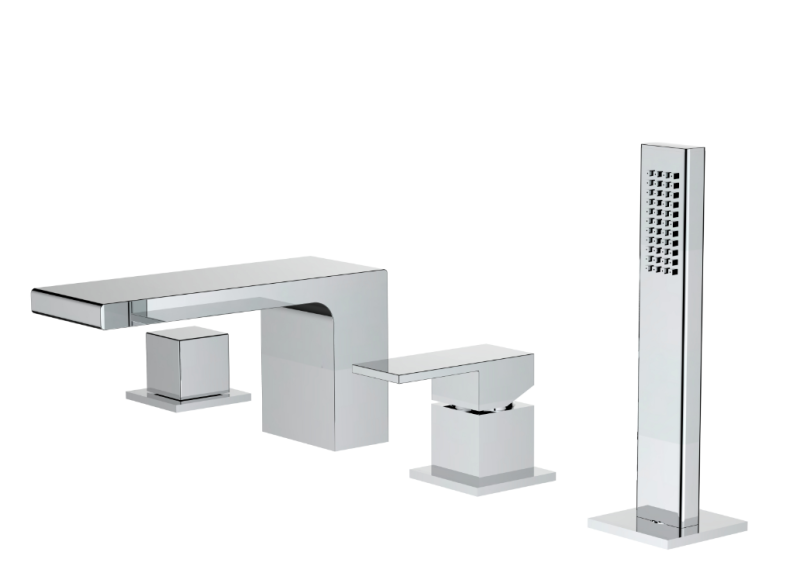 Abagno Free-Standing Bathtub With Mixer K6065GW-M