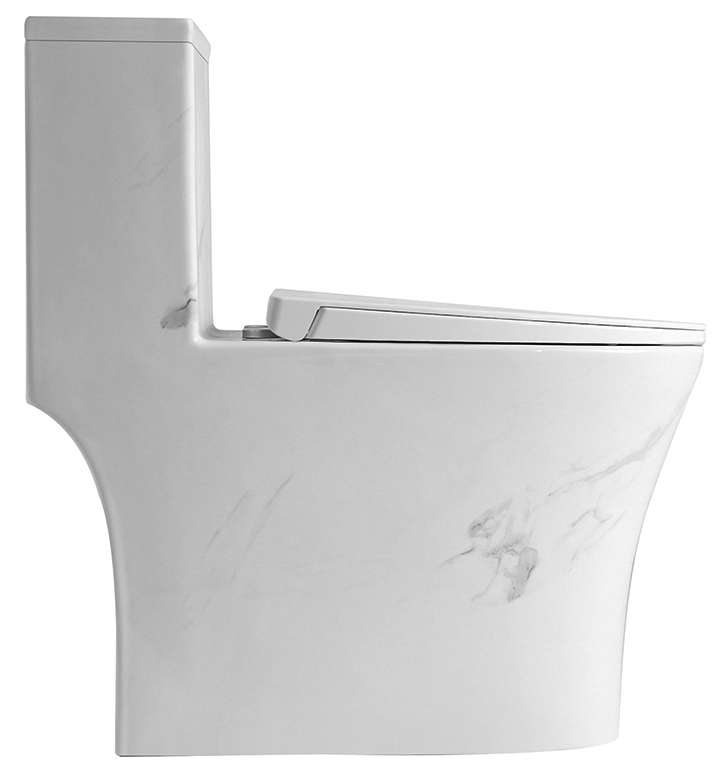 Abagno One Piece Water Closet LIGURIA [Marble Design]