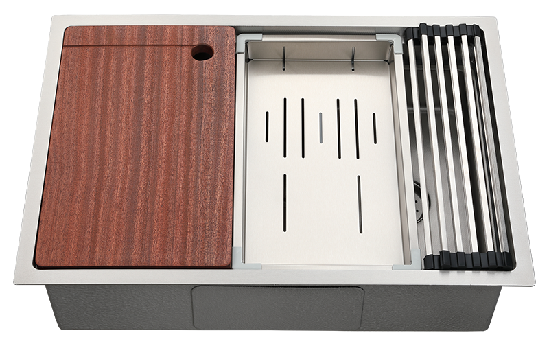 Abagno Single Bowl 2-Tier Kitchen Sink MT-6848