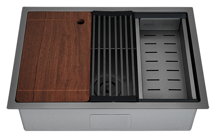 Abagno Under-Mount Single Bowl Kitchen Sink TN-6848-GM