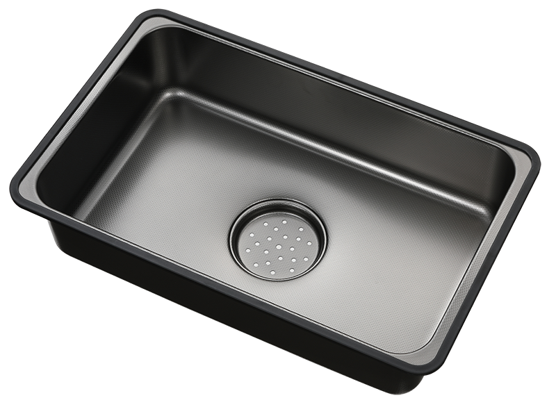 Abagno Single Bowl 2-Tier Kitchen Sink MT-6848-GM Abagno Single Bowl 2-Tier Kitchen Sink MT-6848-GM