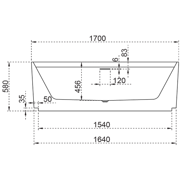 Abagno Free-Standing Bathtub With Mixer K6507MW-M [Matt Black]
