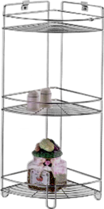 Abagno 3-Layer Multi-Purpose Corner Rack AK-3127B