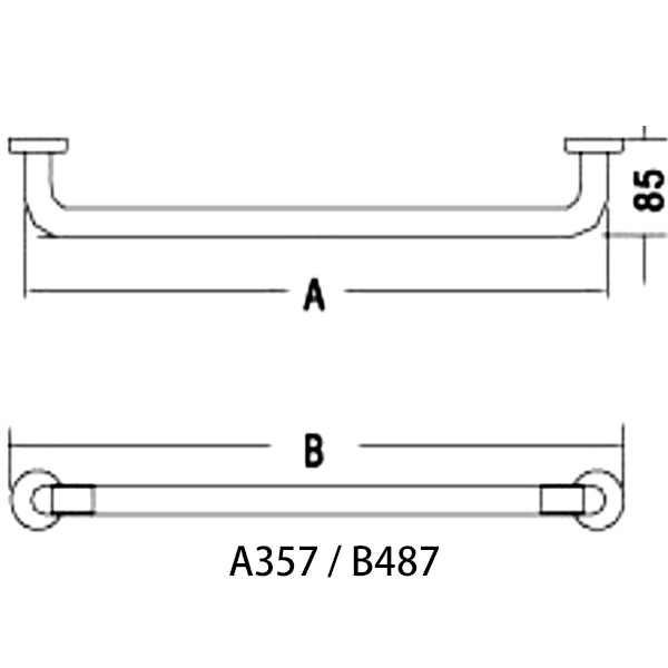 Atget Grab Bar ANH-401-25-457