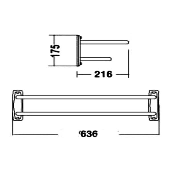 Atget Towel Shelf ANT-101-610