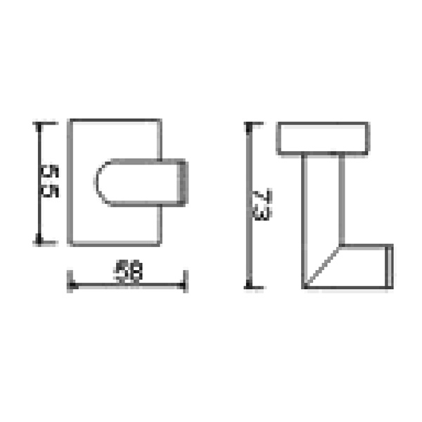 Abagno Robe Hook AR-3182