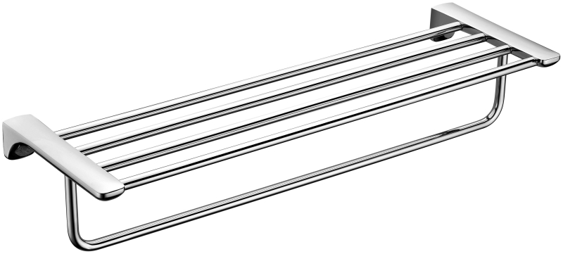 Abagno Towel Shelf With Rail AR-6362