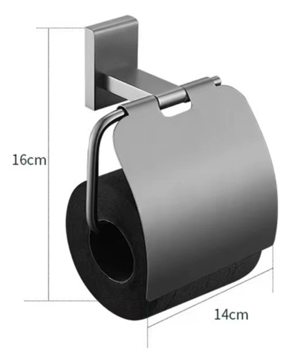 Abagno Paper Holder AR-6486-BN [Black Nickel]