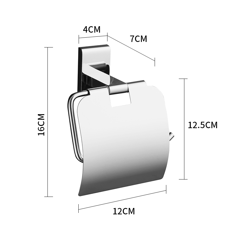 Abagno Paper Holder AR-6486-SC 