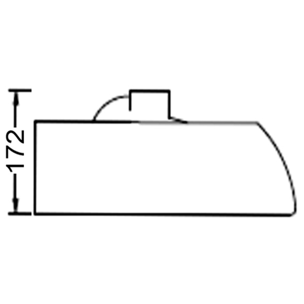 Estillo Wall Hung Wash Basin BARI