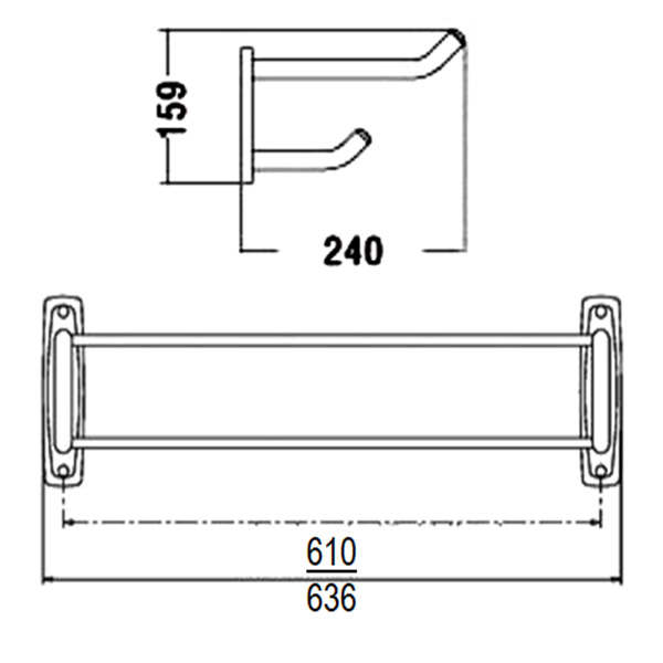 Atget Towel Shelf BNT-008-610