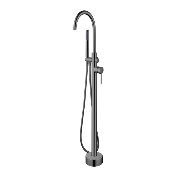 Abagno Exposed Floor-Mounted Bath / Shower Mixer FRM-301-BN