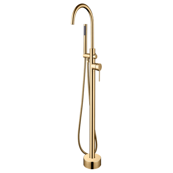 Abagno Exposed Floor-Mounted Bath / Shower Mixer FRM-301-GS