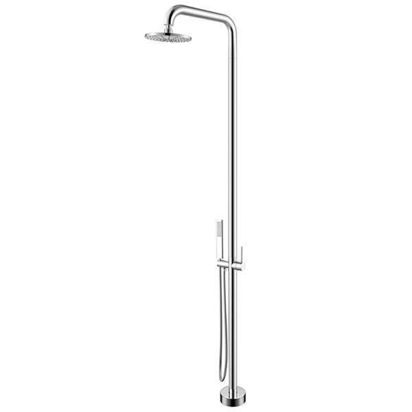 Abagno Exposed Floor-Mounted Shower Mixer FRM-501-CR