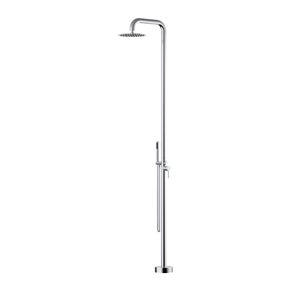 Abagno Exposed Floor-Mounted Shower Mixer FRM-503-CR