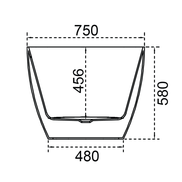 Abagno Free-Standing Bathtub K6045GW