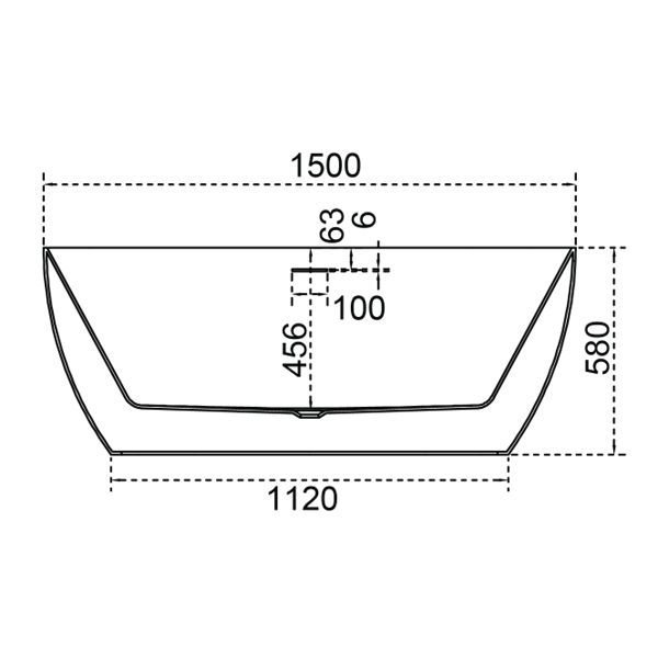 Abagno Free-Standing Bathtub K6045GW