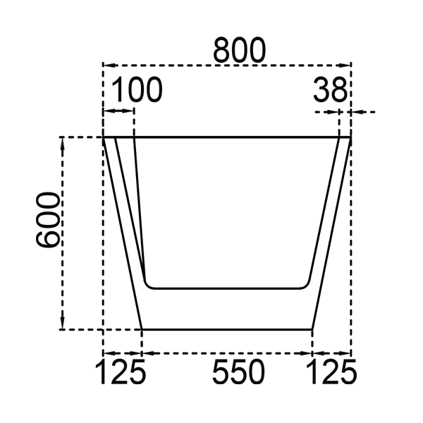 Abagno Free-Standing Bathtub With Mixer K6067GW-M