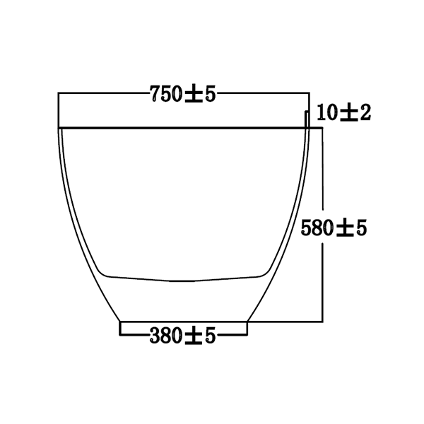 Abagno Free-Standing Bathtub K6075GW