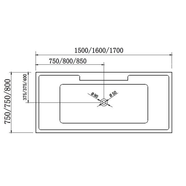 Abagno Free-Standing Bathtub K6087GW