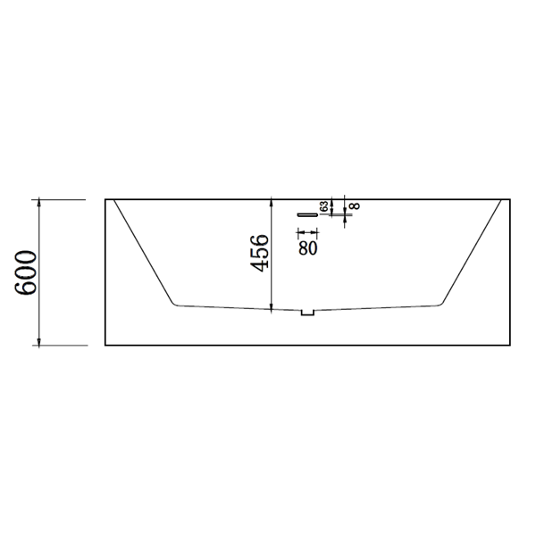 Abagno Free-Standing Bathtub K6087GW