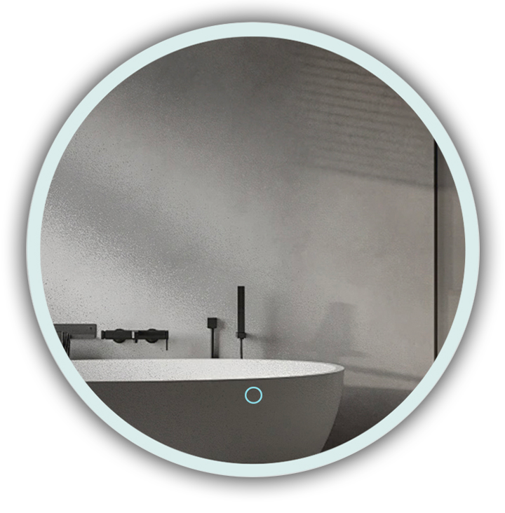 Abagno LED Round Mirror LM-SB-R50