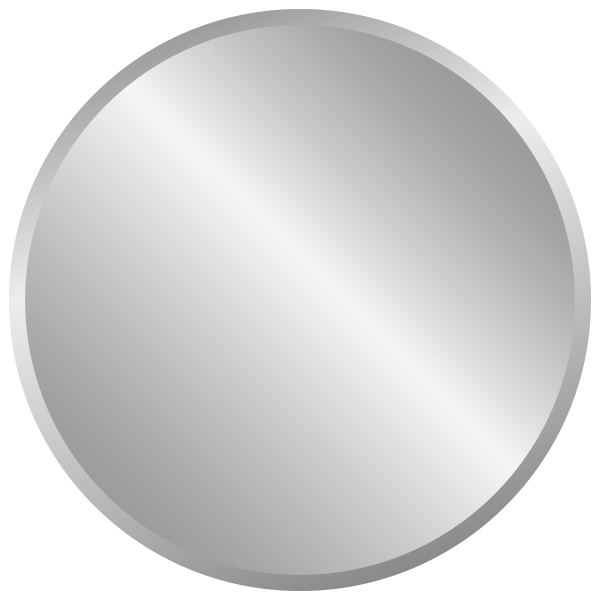 Abagno Bevel Edge Round Mirror MB-R5050