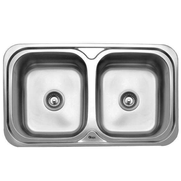 Abagno Top-Mount Double Bowl Kitchen Sink MK-8248-20