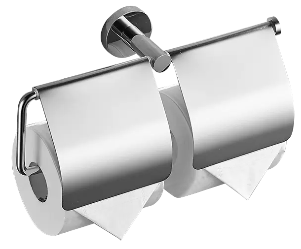 Abagno Double Paper Holder PH-286-BP