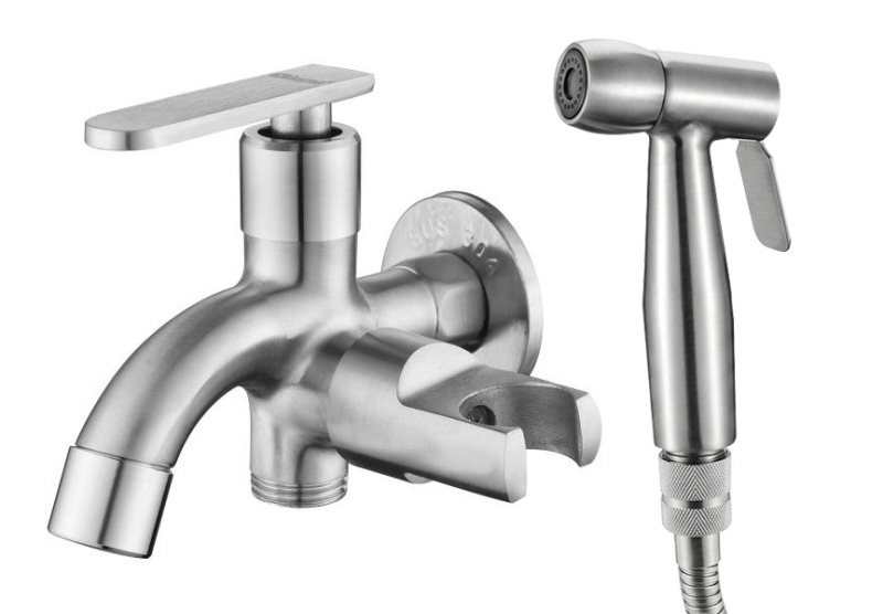 Abagno Two-Way Tap With Hand Bidet SDT-051HB-SS