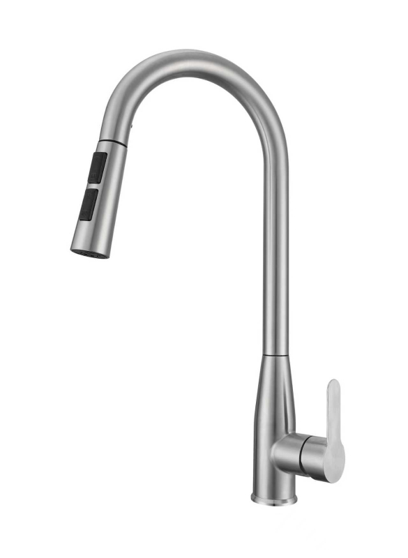 Abagno Kitchen Sink Mixer With Pull-Out 3-Functions Spray SHM-280P-SS