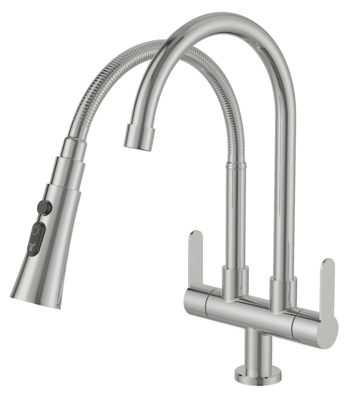 Abagno Pillar Sink Tap SHT-258-MP-SS