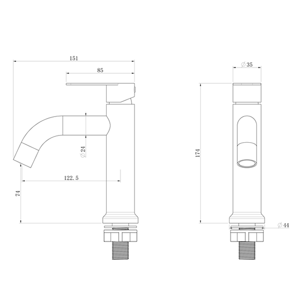 Abagno Basin Tap SIC-011-SC 