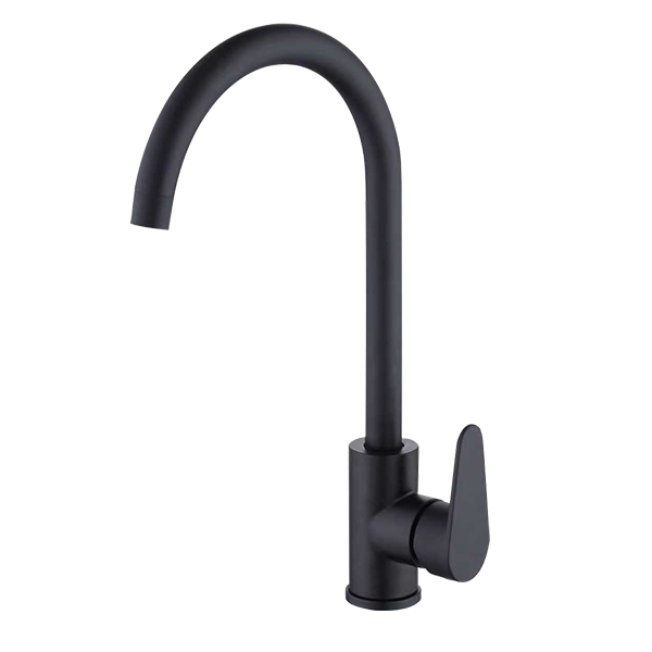 Abagno Kitchen Sink Tap SIC-180-MB [Matt Black]