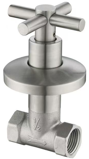 Abagno Full-Turn Concealed Stop Cock SOT-684B-FT-SS [1/2"]