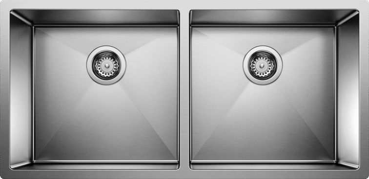 Abagno Under-Mount Double Bowl Kitchen Sink SR-9745D