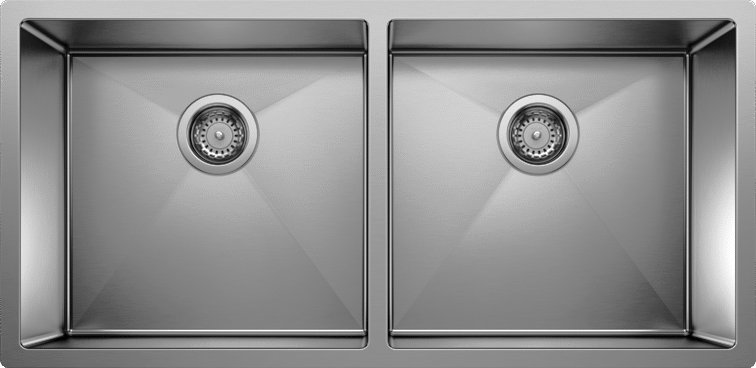 Abagno Under-Mount Double Bowl Kitchen Sink SS-9745D