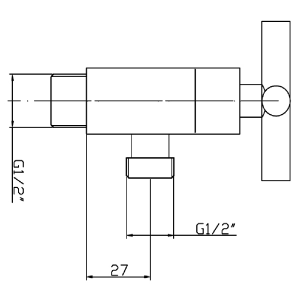 Abagno Angle Valve T-68093