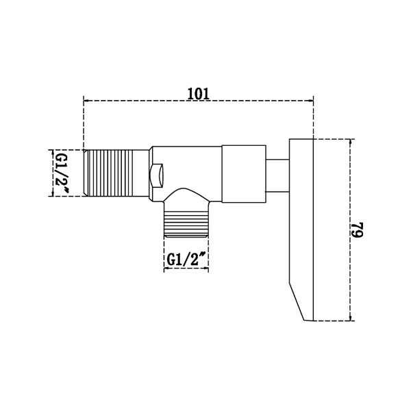Abagno Angle Valve T-7993B