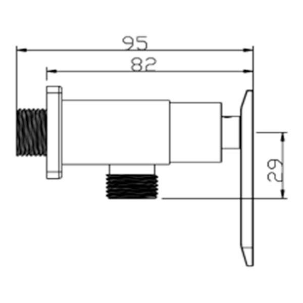 Abagno Angle Valve T-84293