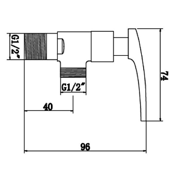 Abagno Angle Valve T-85093