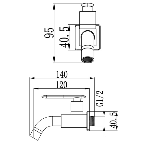 Abagno Bib Tap T-86224-ZG